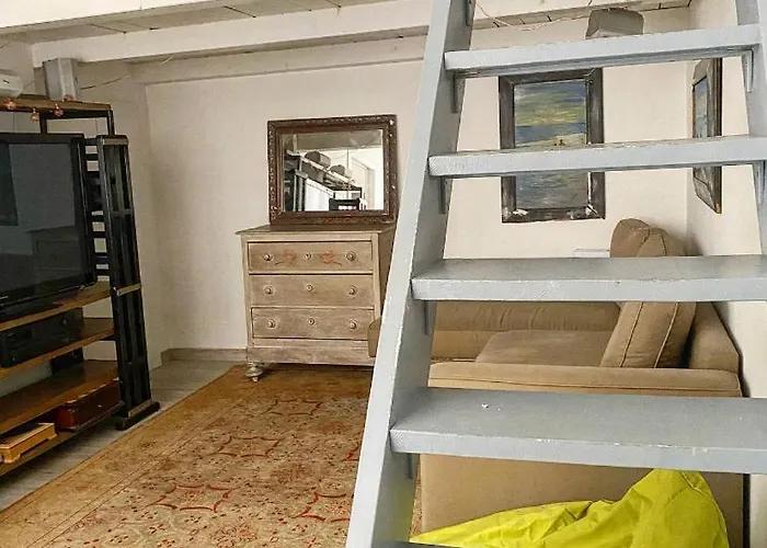 Loft With Little Backyard And Patio Daire *